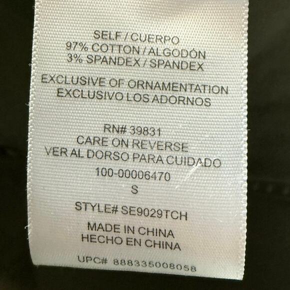 Sam Edelman Utility Jacket Women’s S Army Green Cargo Pockets Military Style - Picture 5 of 9